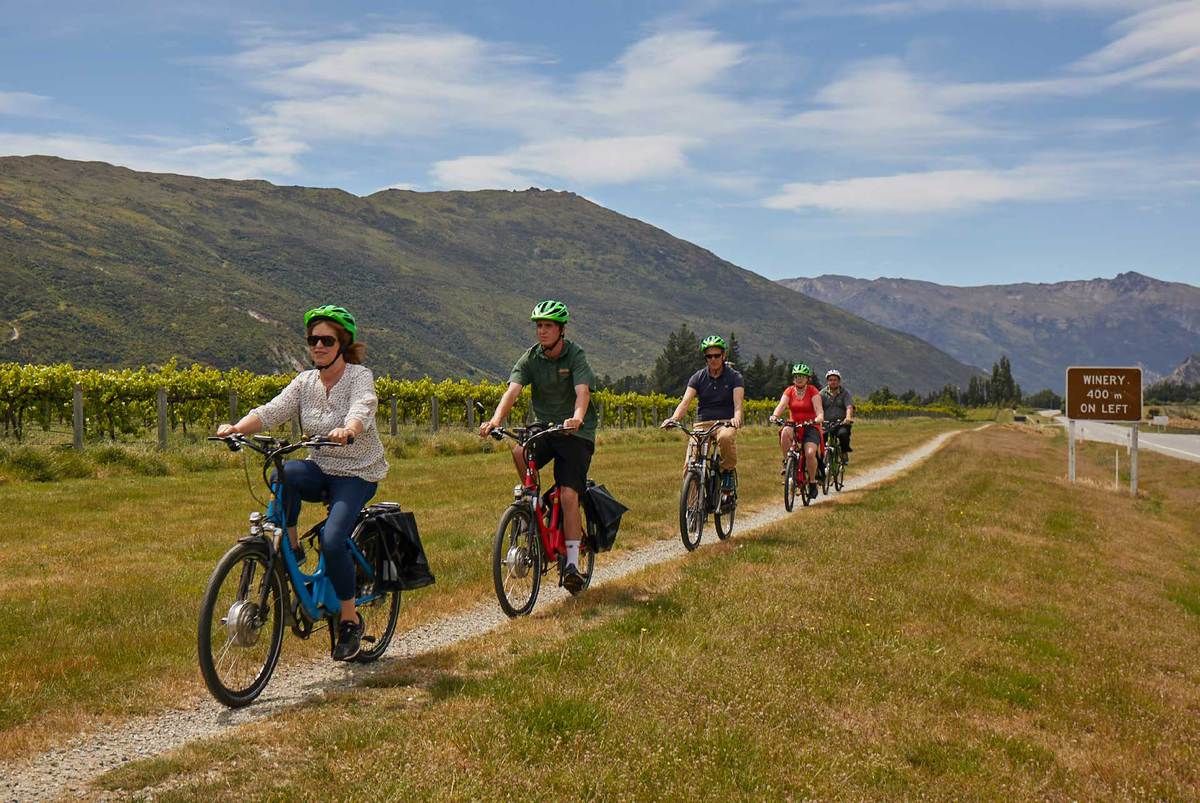 Queenstown E-Bikes Wine Tour