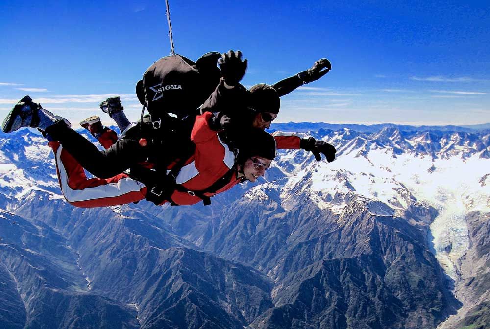 Skydive Franz Josef 